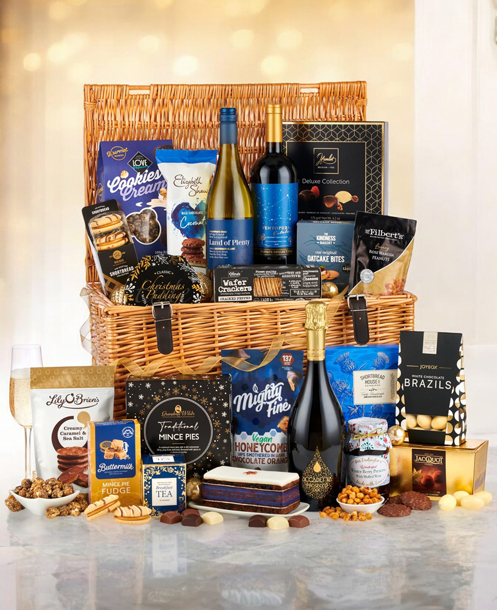 All About Christmas Gift Hamper Basket