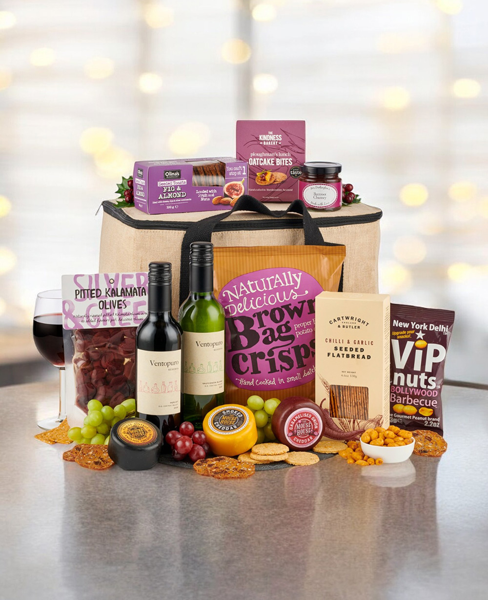 Cheese and Wine Picnic Gift Hamper