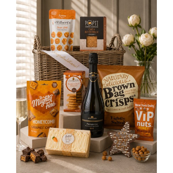 A Celebratory Cheers Gift Basket