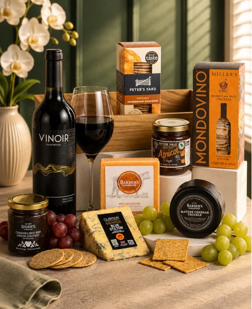 Cheese & Wine Selection Tray <br/>(Mothers Day Gift)