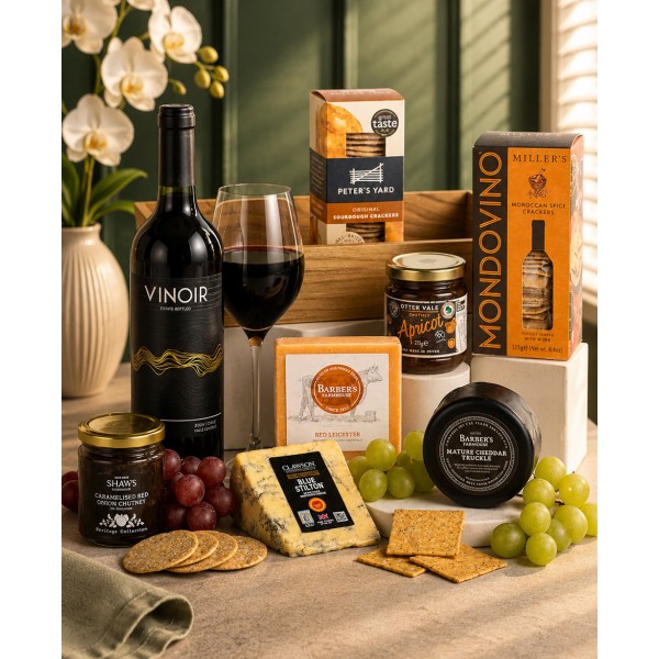 Cheese & Wine Selection Tray