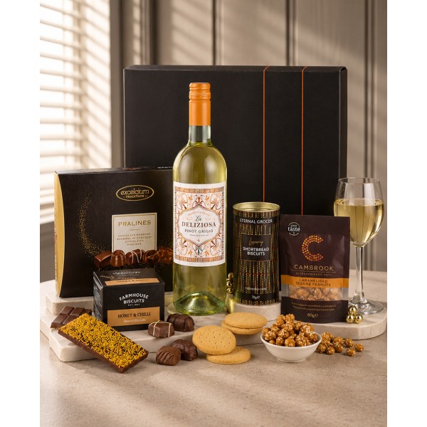 Classic Thank You - Gift Hamper (white w...