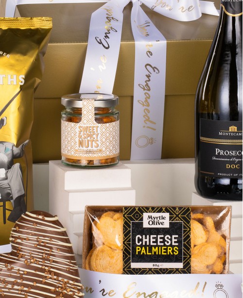 Pop the Question - Engagement Gift Hampe... <br/>(Food Hamper)
