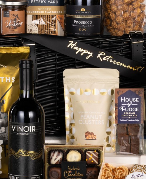 Happy Retirement Gift Basket <br/>(Food Hamper)