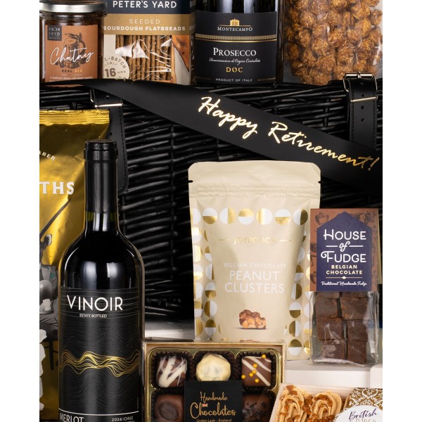 Happy Retirement Gift Basket