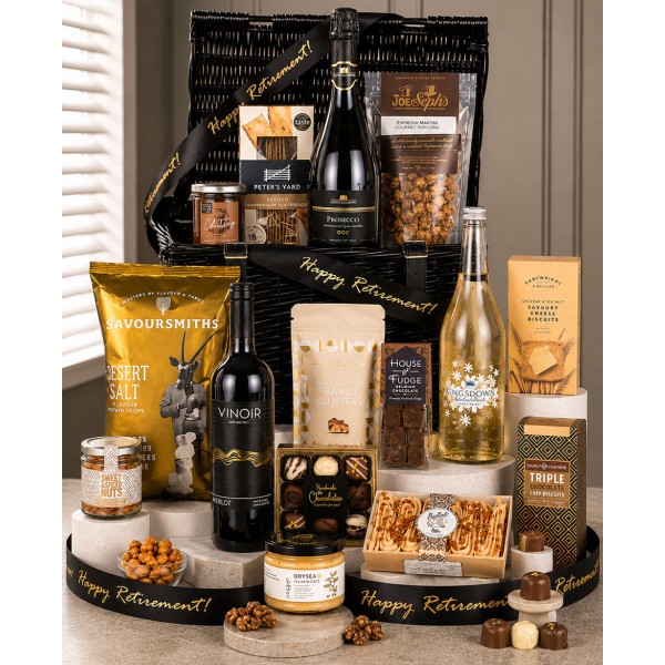 Happy Retirement Gift Basket