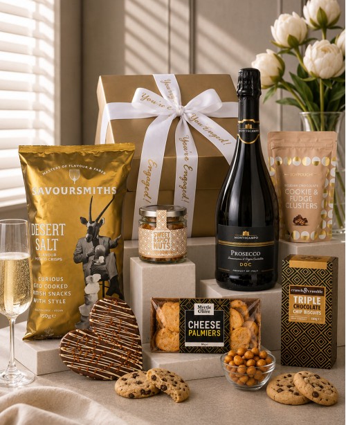 Pop the Question - Engagement Gift Hampe... <br/>(Food Hamper)