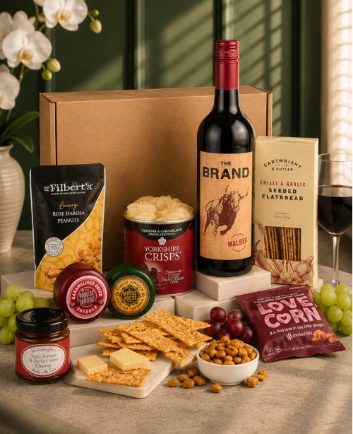 Tribute To Cheese & Wine Gift Hamper <br/>(Corporate Gift)
