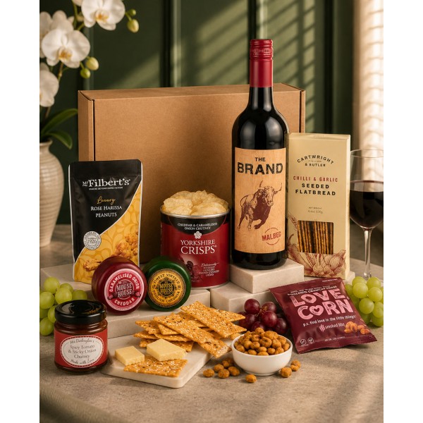 Tribute To Cheese & Wine Gift Hamper