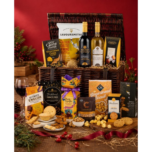 Festive Treasures Gift Basket