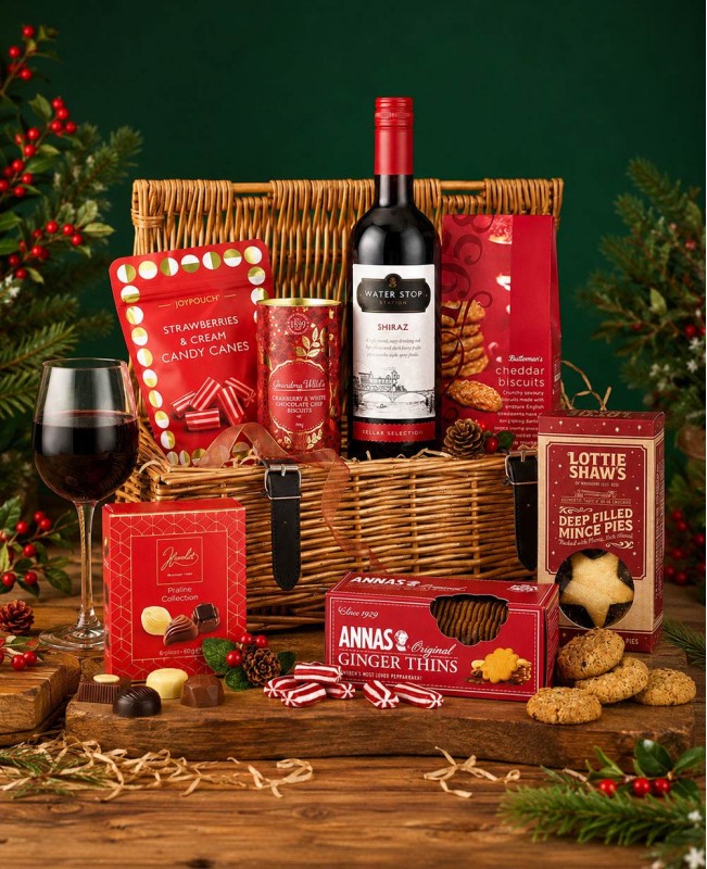 Merry Christmas Gift Basket