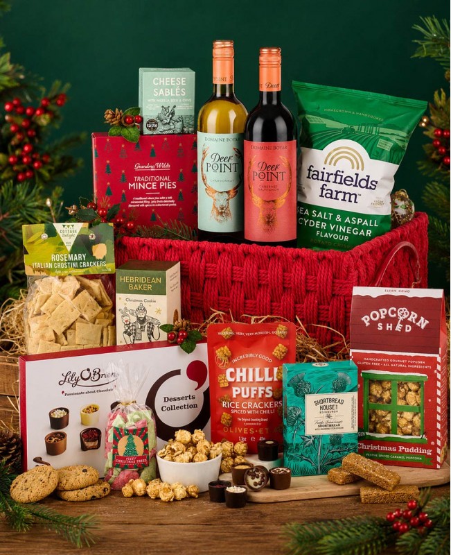 The Spirit Of Christmas Gift Basket