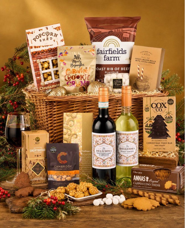 Fireplace Pleasures Gift Basket