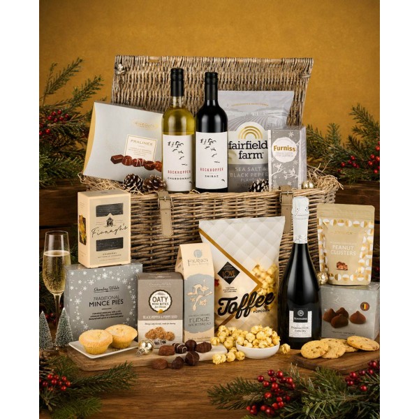 Snowflakes And Smiles Gift Basket