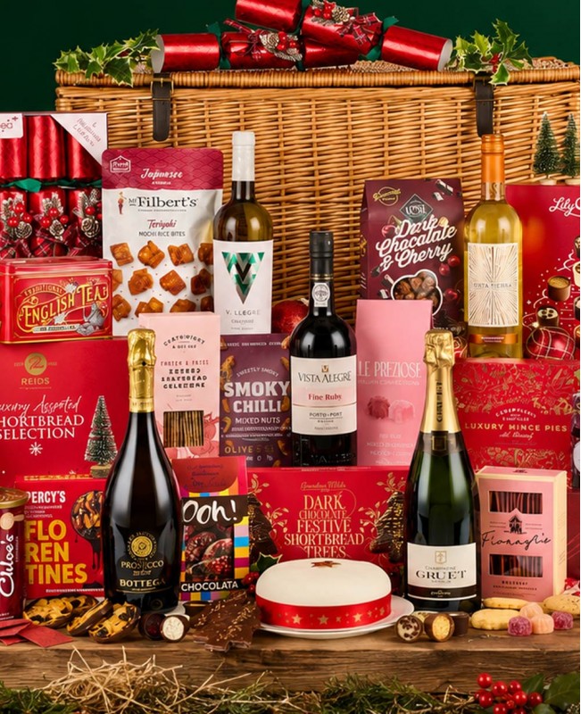 Indulgent Family Celebration Gift Basket