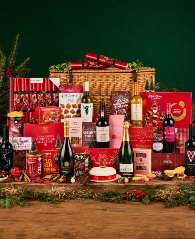 Indulgent Family Celebration Gift Basket