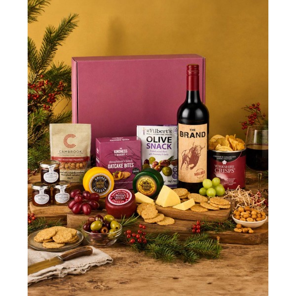 Tribute To Cheese And Wine Gift Hamper