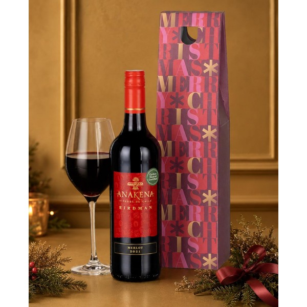 Christmas Wishes Wine Gift Box