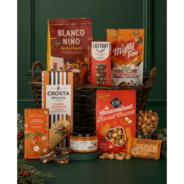 Gourmet Vegan Indulgence Gift Basket