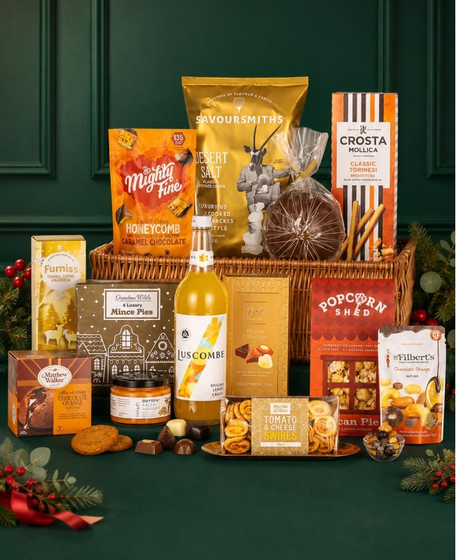 Mighty Fine Festive Feast Gift Basket