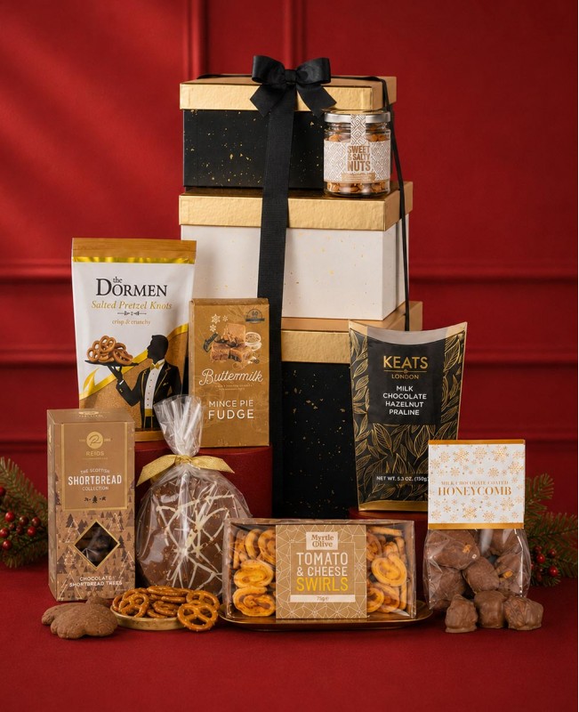 Tower Of Treats Gift Hamper Boxes