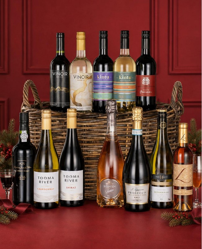 The Ultimate Party Night Gift Basket