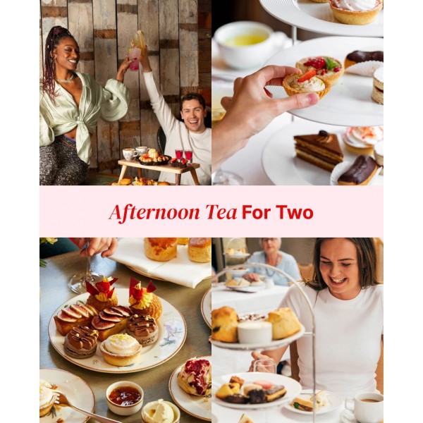 Afternoon Tea for Two Gift Experience Vo...