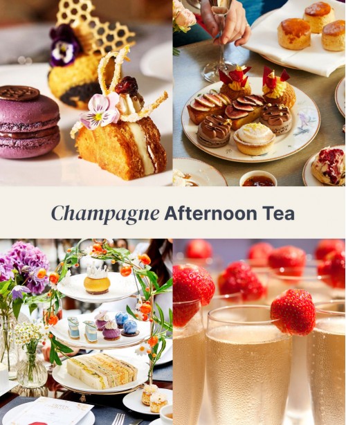 Champagne Afternoon Tea for Two Gift Exp... <br/>(Gift Experiences)
