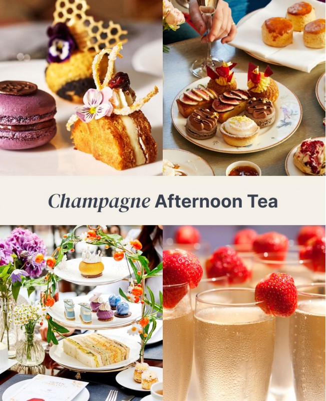 Champagne Afternoon Tea for Two Gift Exp...