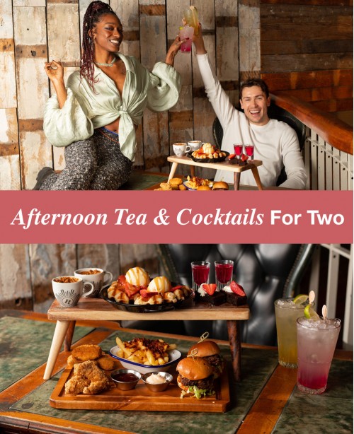 Revolution Bars Afternoon Tea with Cockt... <br/>(Gift Under £50)