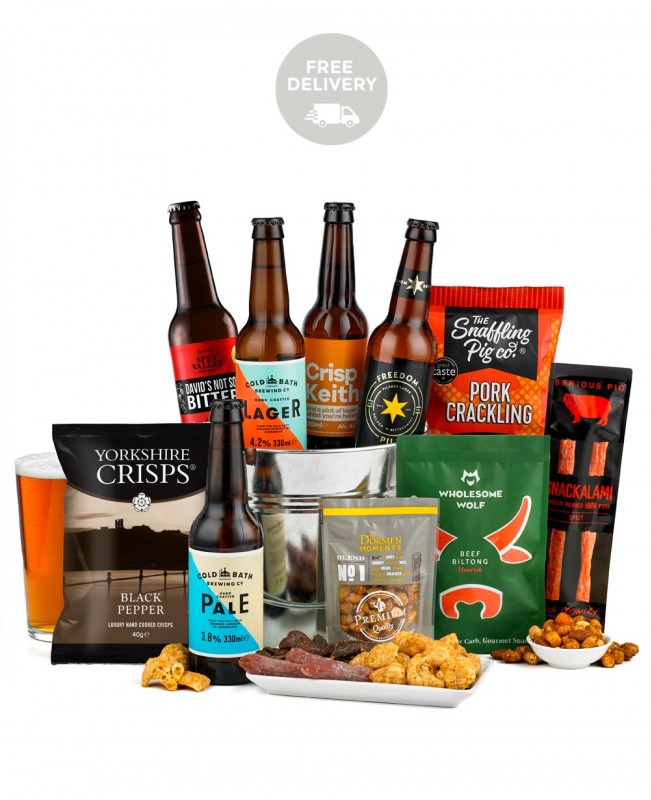 Free Delivery UK - Boys Night In Gift Hamper