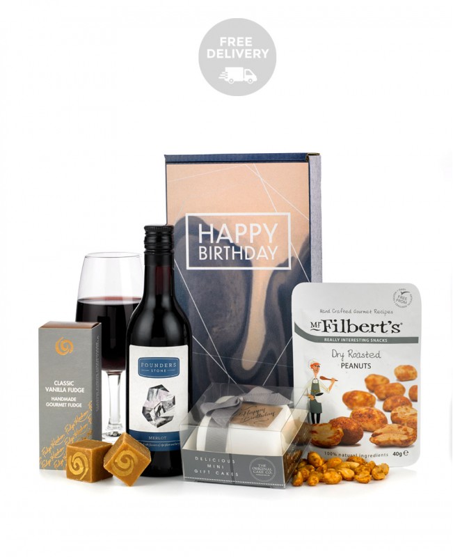 Free Delivery UK - The Birthday Box of Delights Gift Hamper