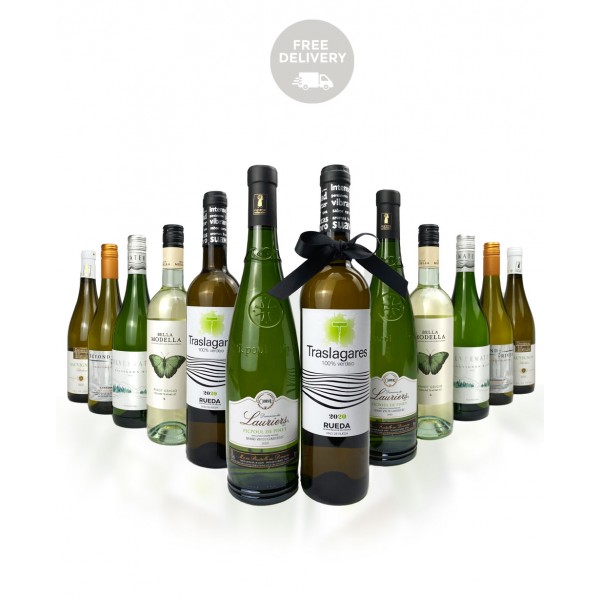 12 White Favourites - Wine Case Gift