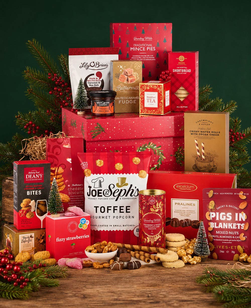 Thoroughly Christmas (without wine) Gift Hamper<br/>(Gift Hampers Poole) Thoroughly Christmas (without wine) Gift Hamper<br/>(Gift Hampers Poole)