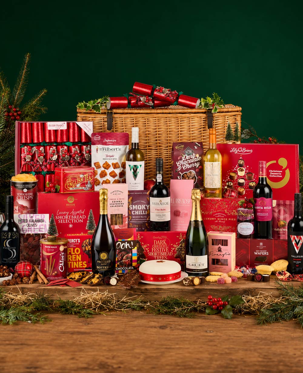 Indulgent Family Celebration Gift Basket<br/>(Gift Hampers Birmingham) Indulgent Family Celebration Gift Basket<br/>(Gift Hampers Birmingham)