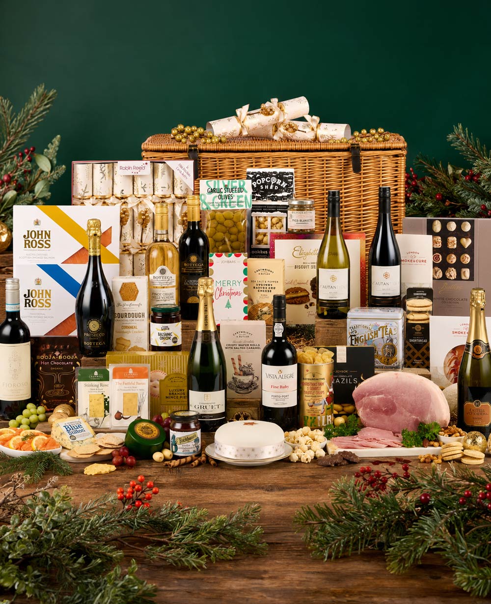 12 Days Of Christmas Gift Basket<br/>(Gift Hampers Poole) 12 Days Of Christmas Gift Basket<br/>(Gift Hampers Poole)