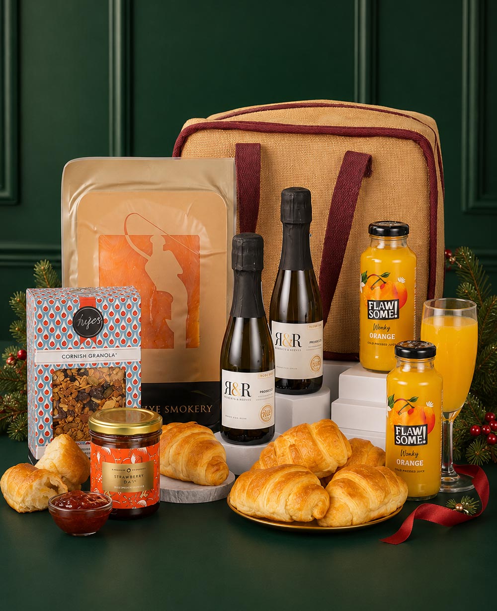 Bucks Fizz Breakfast Cool Bag<br/>(Gift Hampers Poole) Bucks Fizz Breakfast Cool Bag<br/>(Gift Hampers Poole)