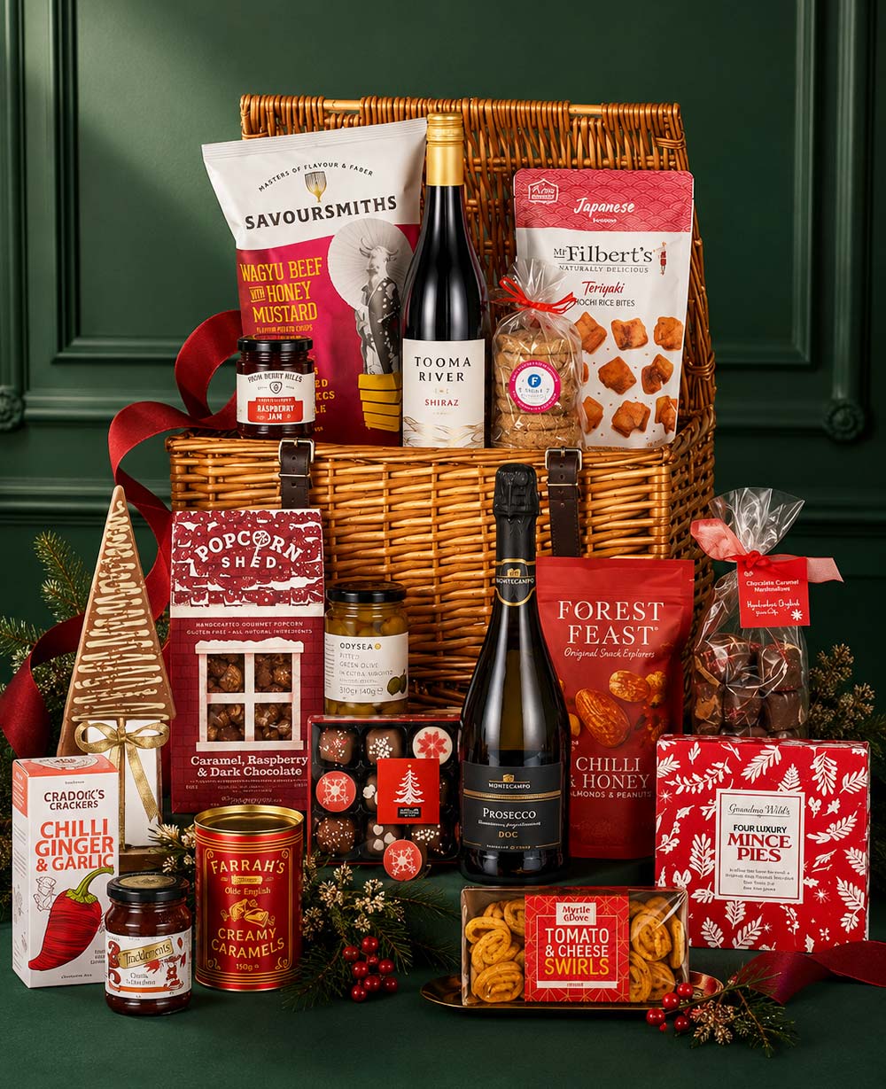Christmas Fireplace Celebration Gift Hamper<br/>(Gift Hampers Poole) Christmas Fireplace Celebration Gift Hamper<br/>(Gift Hampers Poole)