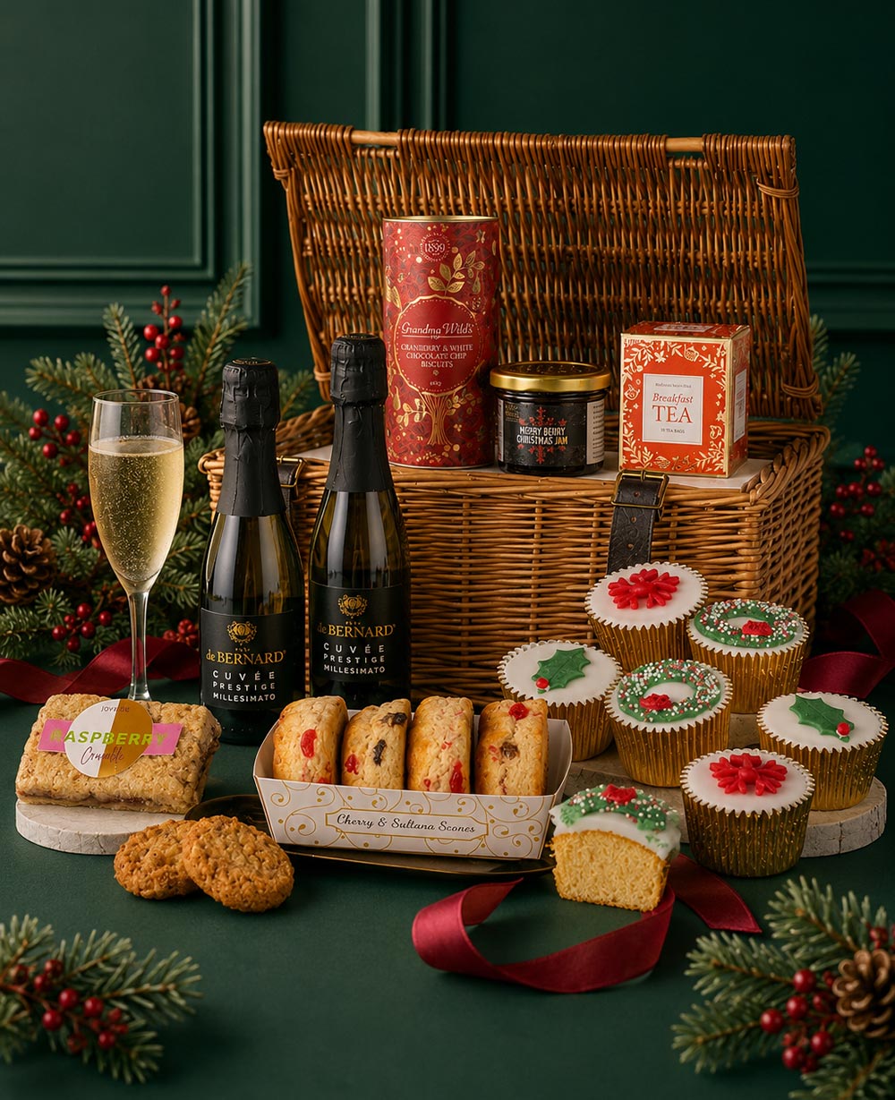 Festive Afternoon Tea Gift Hamper<br/>(Gift Hampers Birmingham) Festive Afternoon Tea Gift Hamper<br/>(Gift Hampers Birmingham)