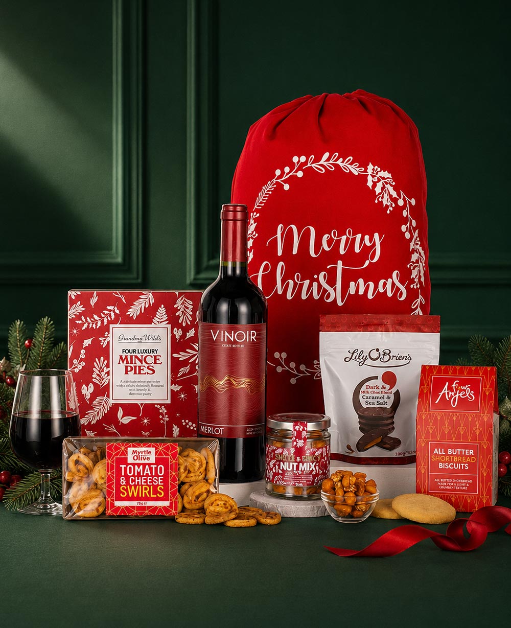 Nuts About Christmas Gift Bag<br/>(Gift Hampers Poole) Nuts About Christmas Gift Bag<br/>(Gift Hampers Poole)