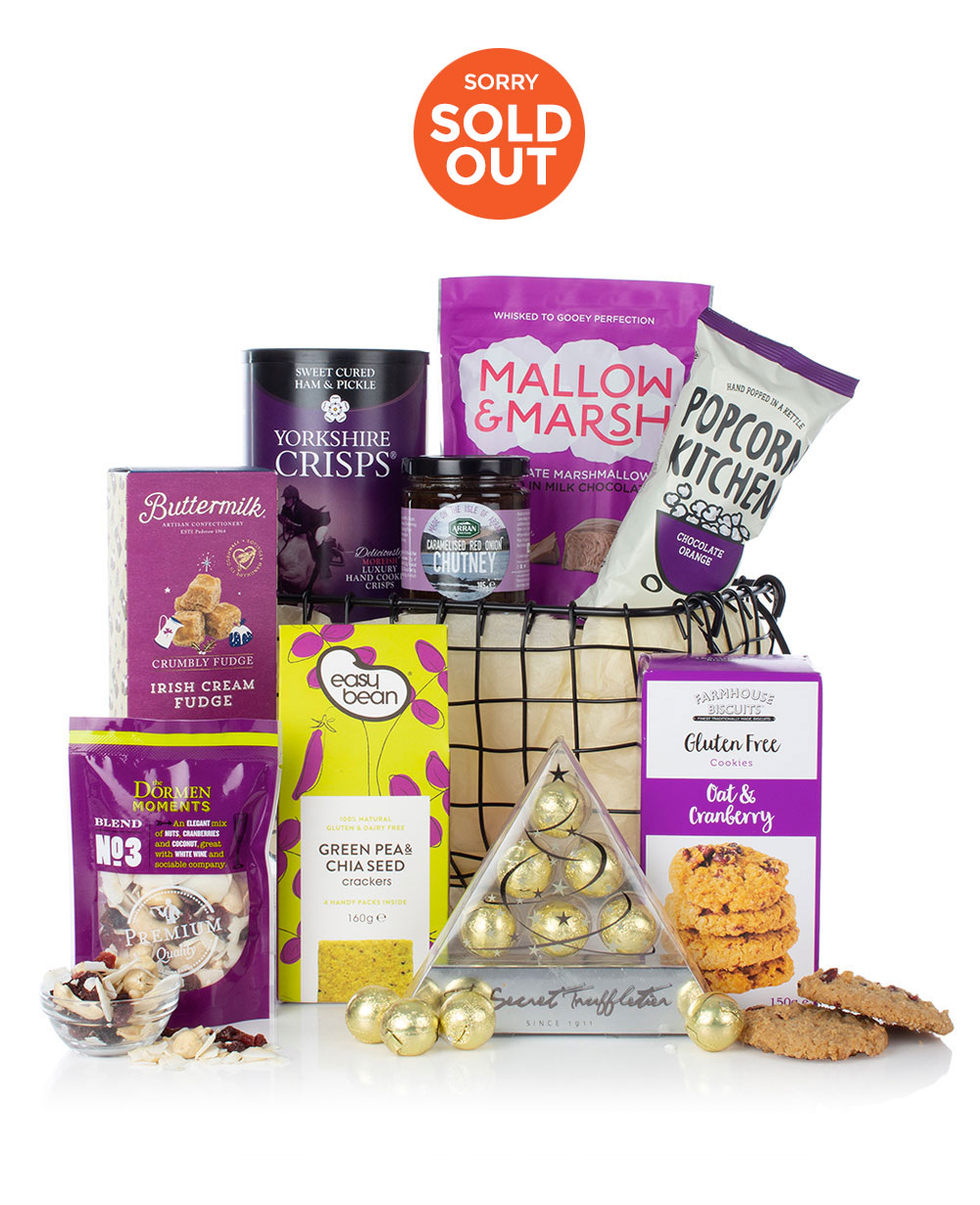 Gluten Free Sumptuous Snacks Gift Hamper Basket<br/>(Gift Hamper York)